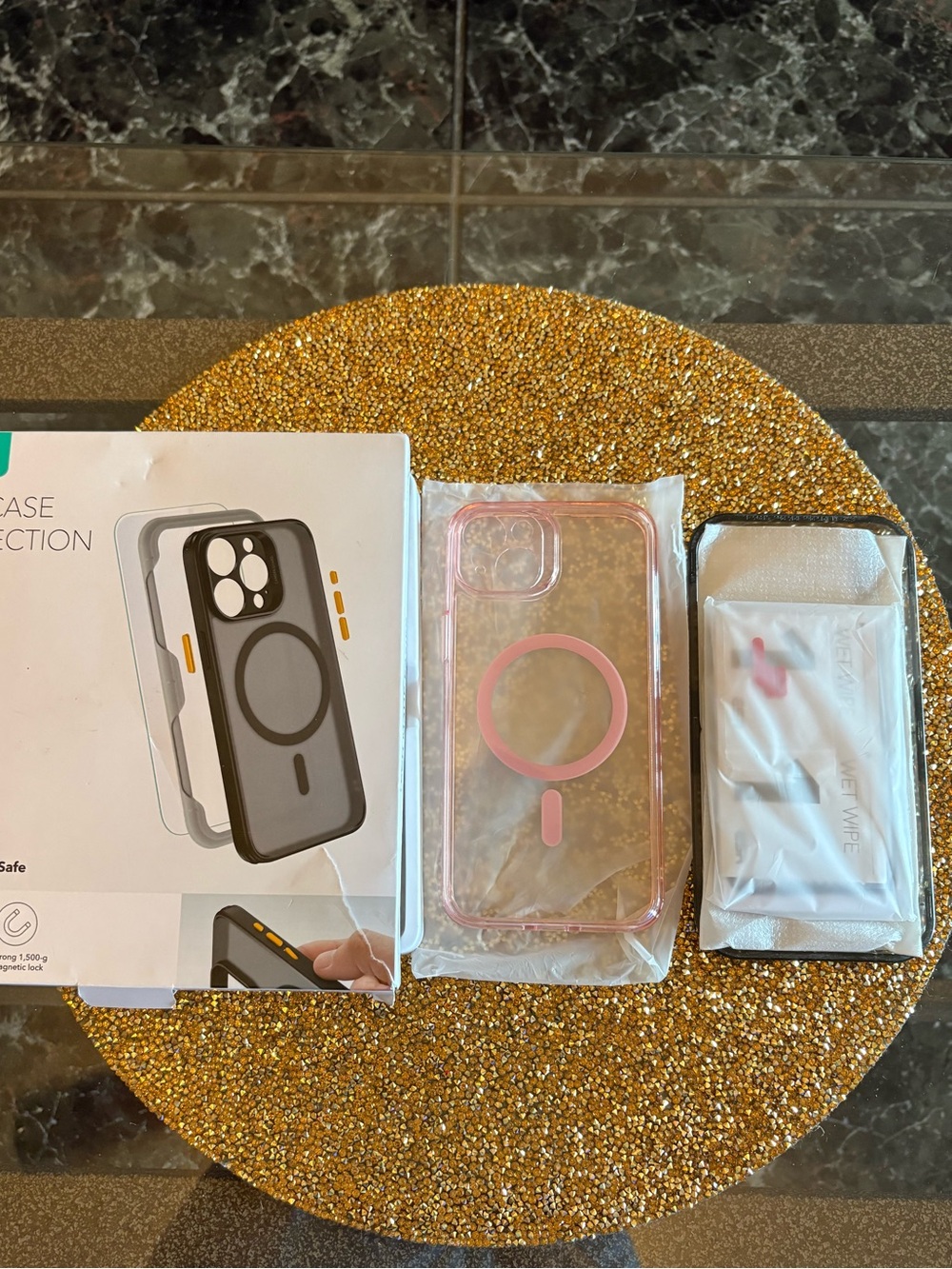 ESR NWT for iPhone 15 plus Clear Pink Compatible Mag, Yellowing resistant